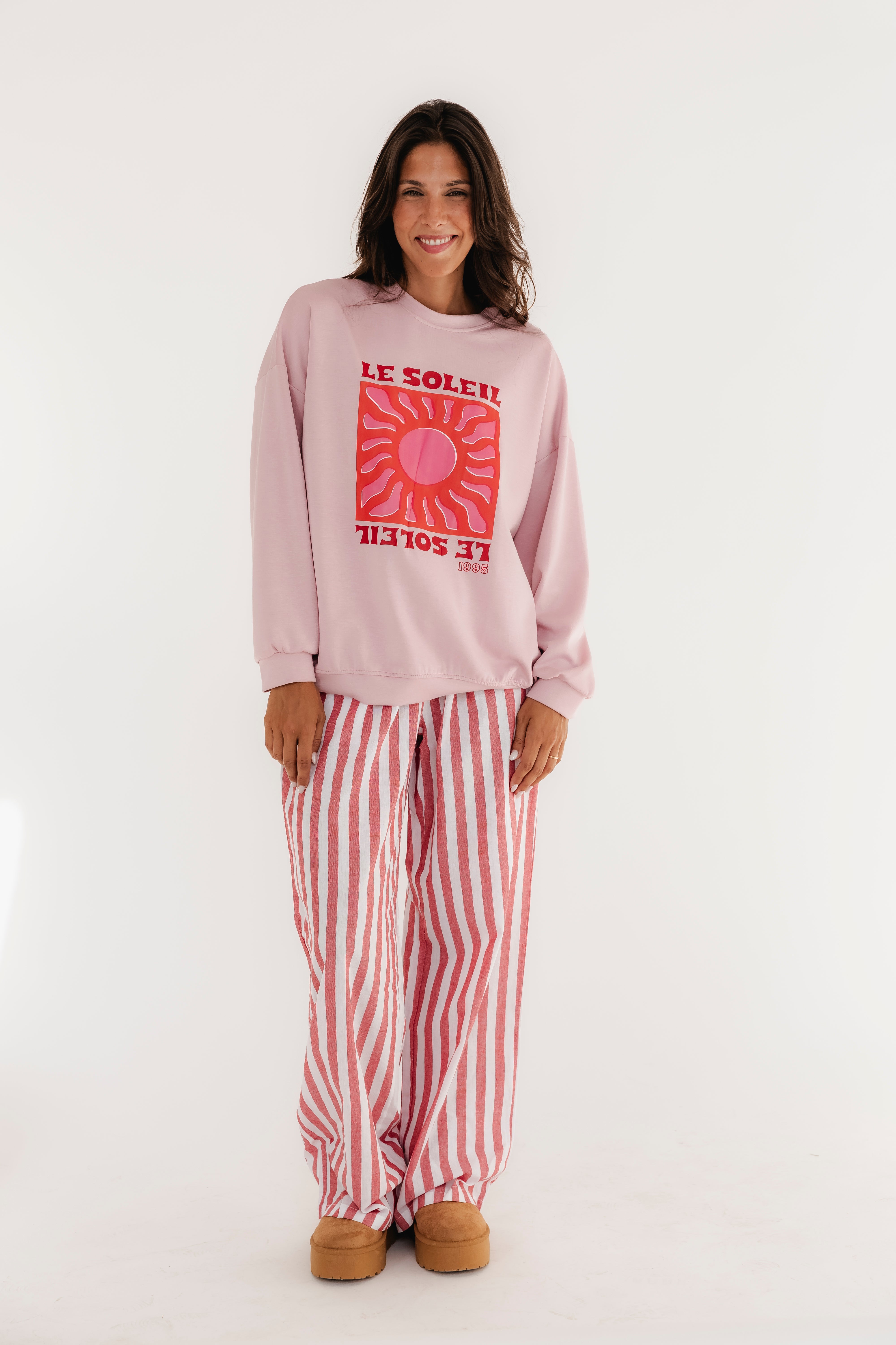 LE SOLEIL PINK SWEAT