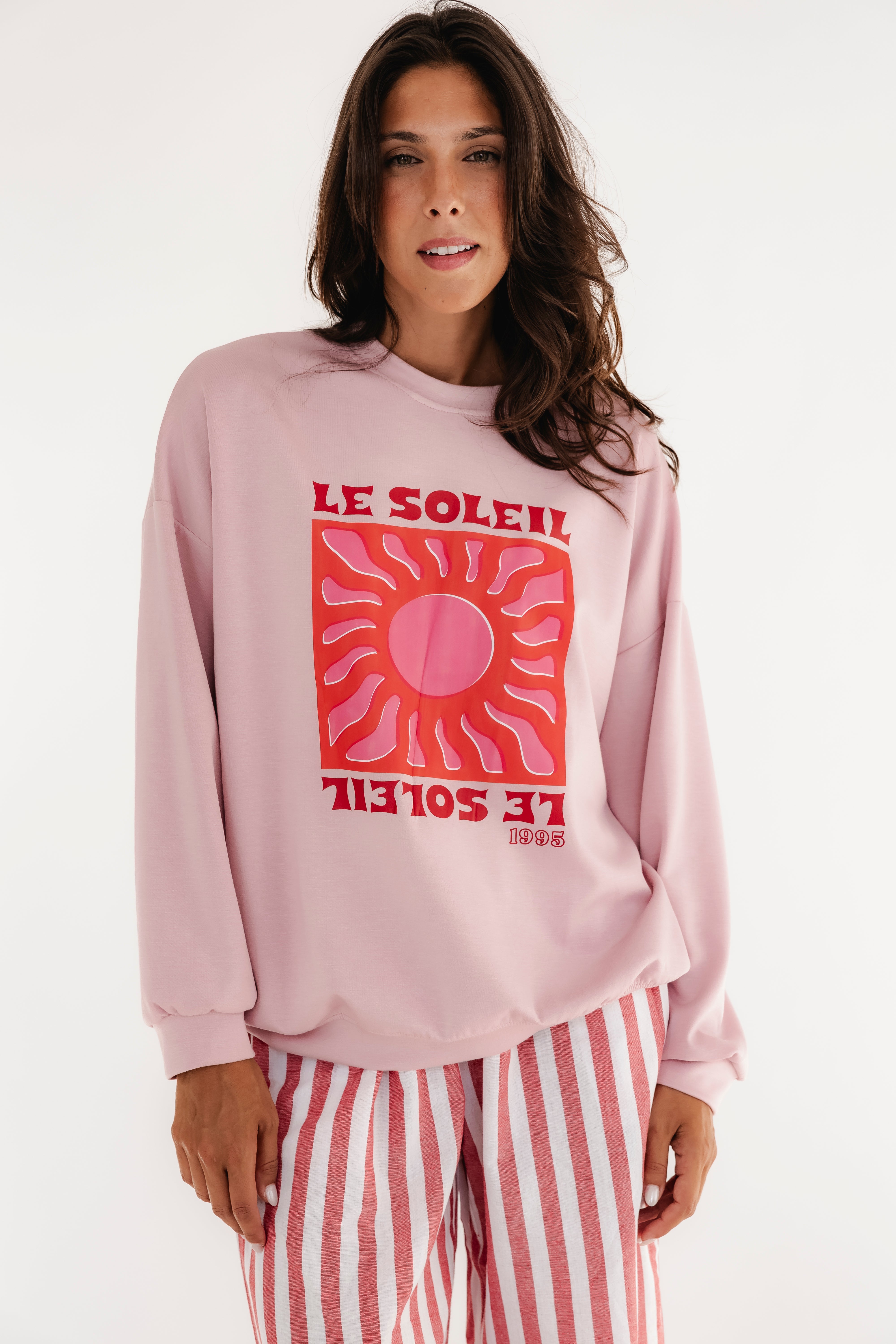 LE SOLEIL PINK SWEAT